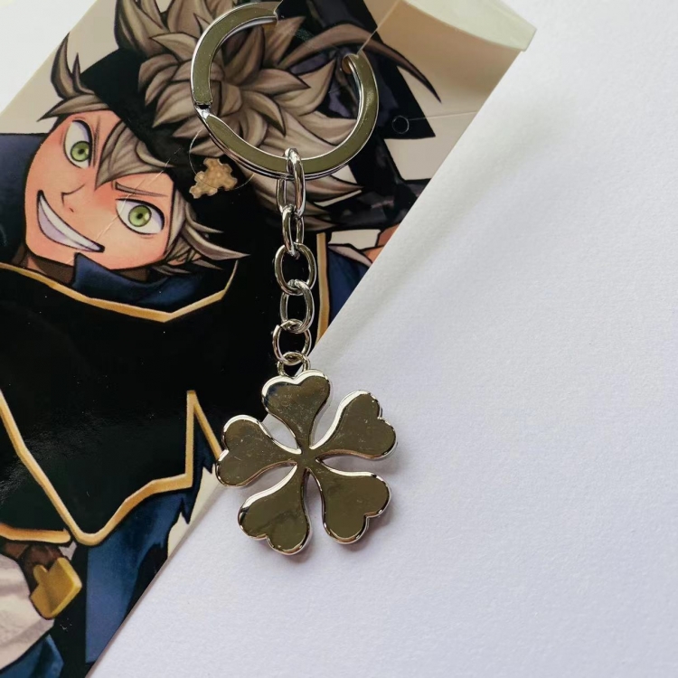 BLACK CLOVER Cartoon 4 pendant keychain bag pendant price for 5 pcs