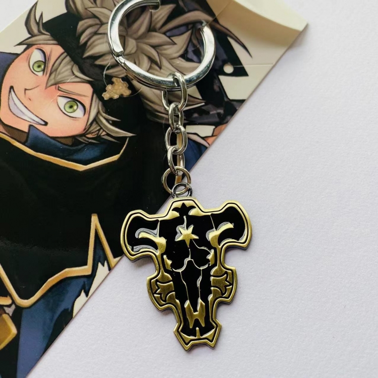 BLACK CLOVER Cartoon 4 pendant keychain bag pendant price for 5 pcs