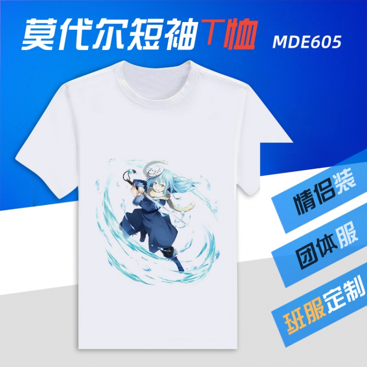 That Time I Got Slim Anime White Crew Neck Modal T-Shirt