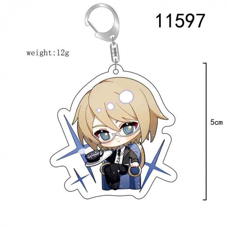 Dangan-Ronpa Anime acrylic Key Chain  price for 5 pcs 11597