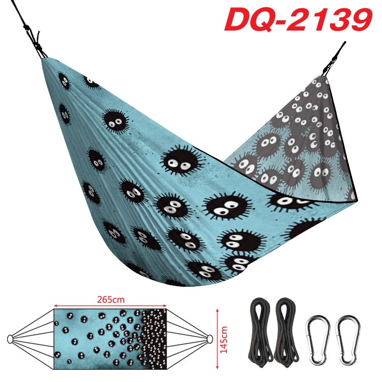 TOTORO Outdoor full color watermark printing hammock 265x145cm DQ-2139