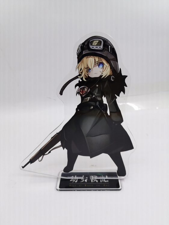 Young Lord's Chronicle Anime Laser Acrylic Humanoid  keychain Standing Plates