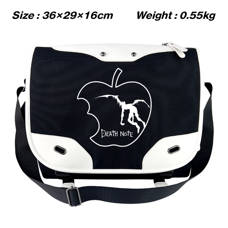 Death note Anime waterproof nylon shoulder messenger bag schoolbag 36X29X16CM