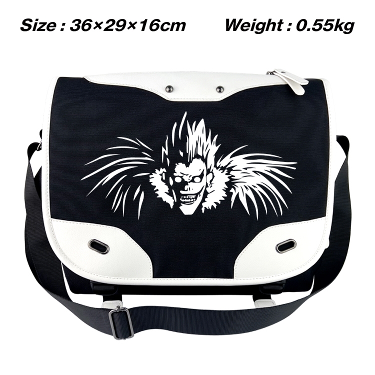 Death note Anime waterproof nylon shoulder messenger bag schoolbag 36X29X16CM