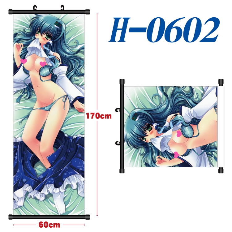 East Black plastic rod cloth hanging canvas painting 60x170cm t H-0602