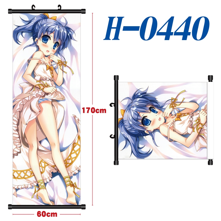 East Black plastic rod cloth hanging canvas painting 60x170cm H-0440