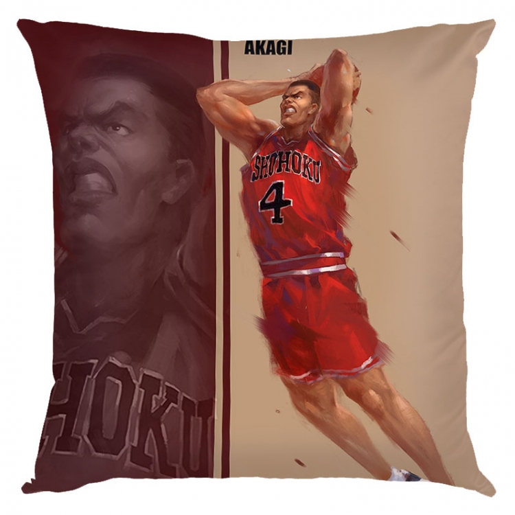 Slam Dunk Anime square full-color pillow cushion 45X45CM NO FILLING  G1-19
