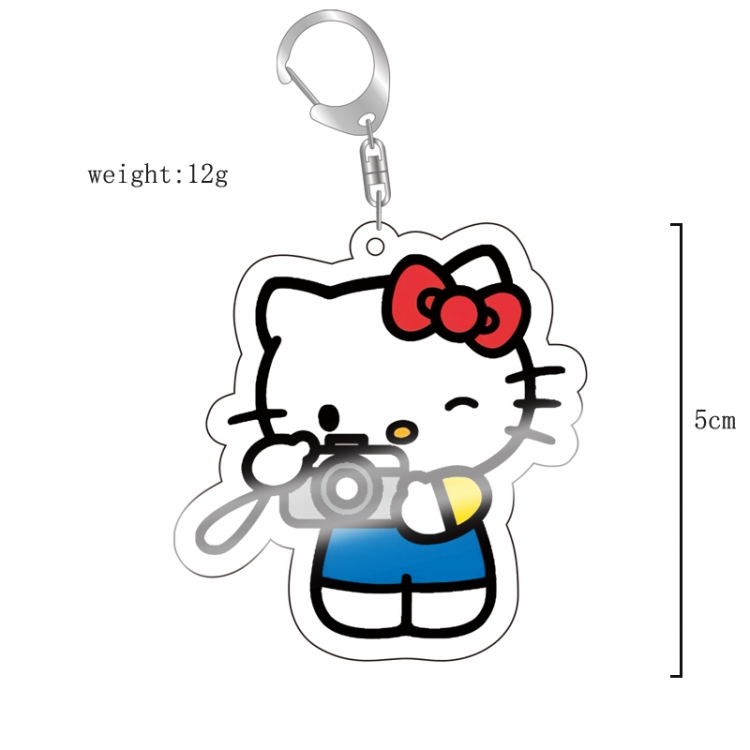 Sanrio Cartoon acrylic Key Chain  price for 5 pcs 11823