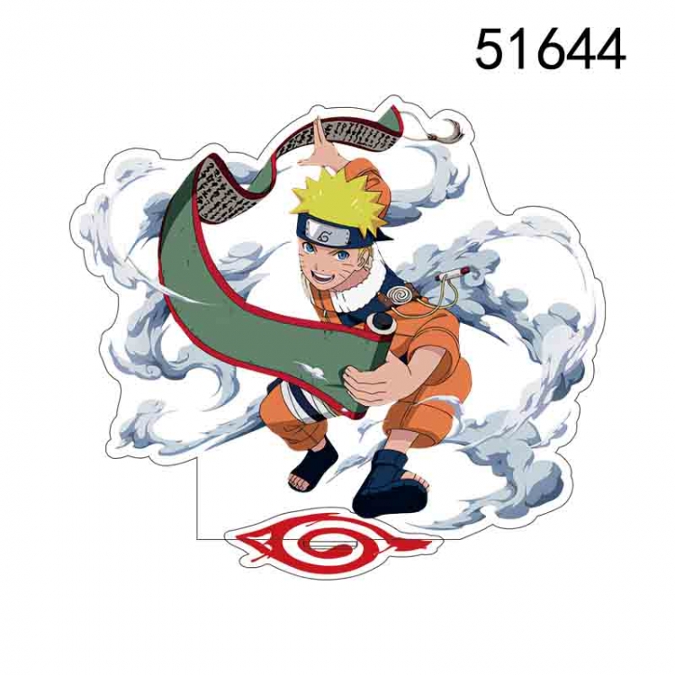 Naruto Anime characters acrylic Standing Plates Keychain 15CM