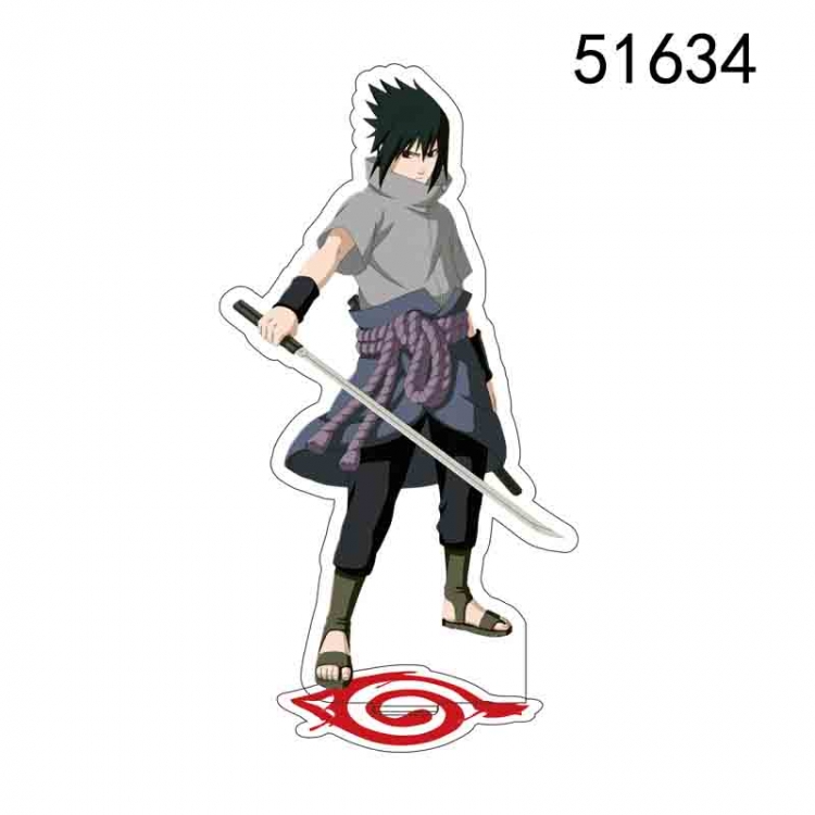 Naruto Anime characters acrylic Standing Plates Keychain 15CM
