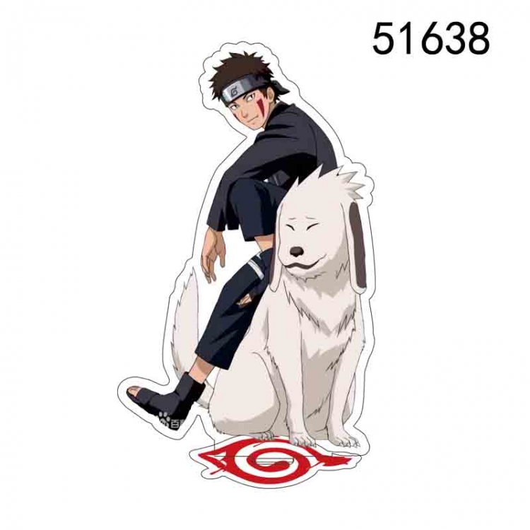 Naruto Anime characters acrylic Standing Plates Keychain 15CM 51638