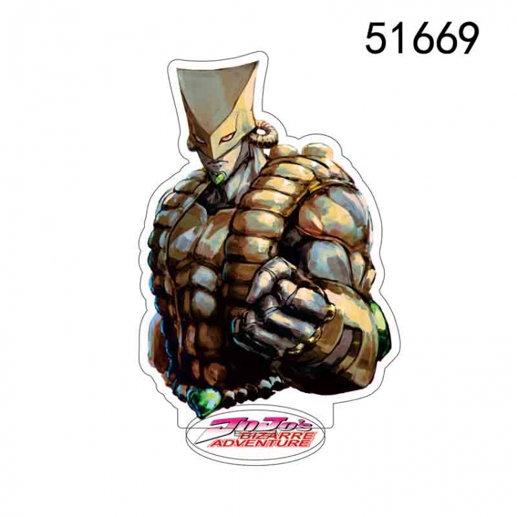 JoJos Bizarre Adventure Anime characters acrylic Standing Plates Keychain 15CM