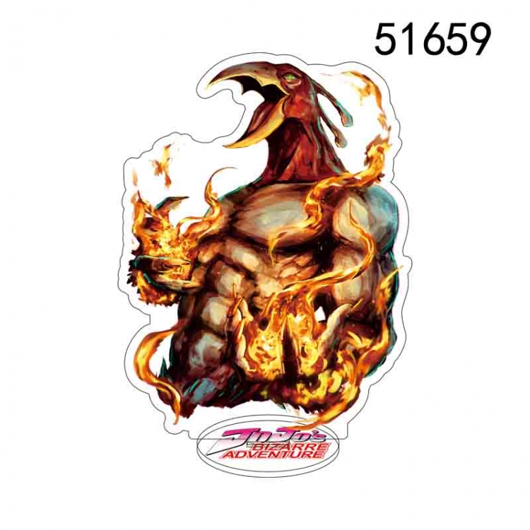 JoJos Bizarre Adventure Anime characters acrylic Standing Plates Keychain 15CM