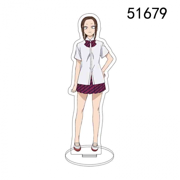 Komi Can't Communicate  Anime characters acrylic Standing Plates Keychain 15CM 51679