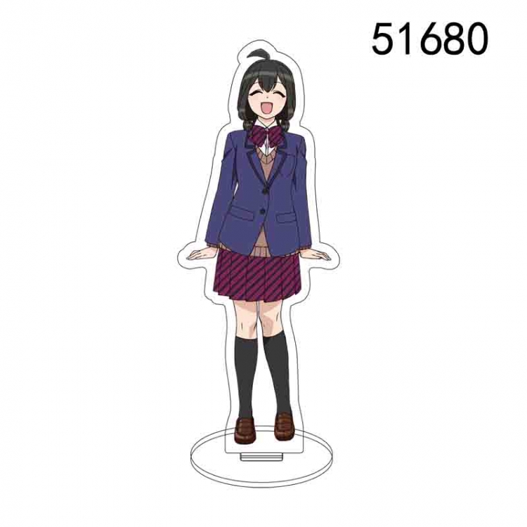 Komi Can't Communicate  Anime characters acrylic Standing Plates Keychain 15CM 51680