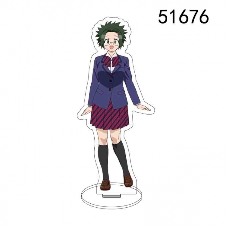 Komi Can't Communicate  Anime characters acrylic Standing Plates Keychain 15CM 51676