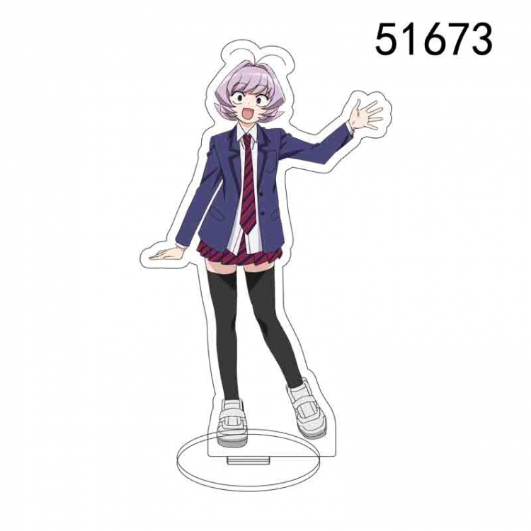 Komi Can't Communicate  Anime characters acrylic Standing Plates Keychain 15CM 51673