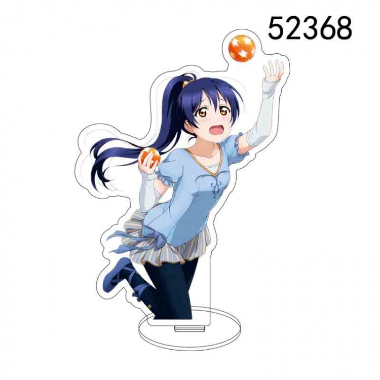 LoveLive Anime characters acrylic Standing Plates Keychain 15CM 52368