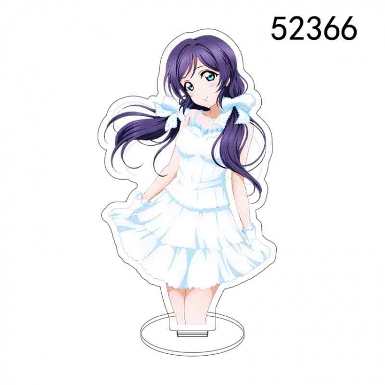 LoveLive Anime characters acrylic Standing Plates Keychain 15CM 52366