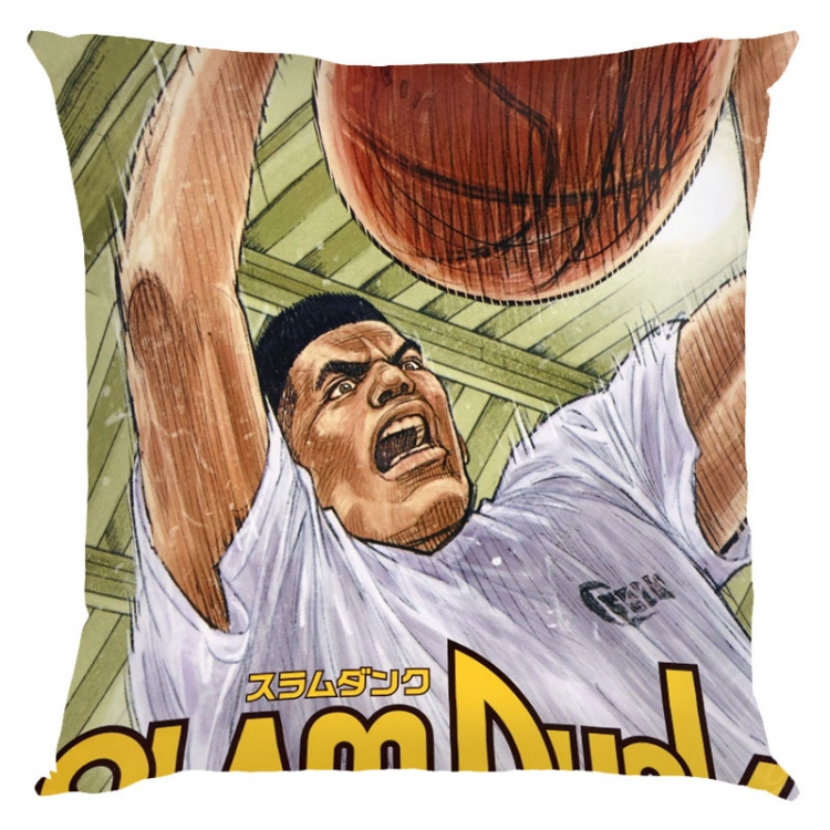 Slam Dunk Anime square full-color pillow cushion 45X45CM NO FILLING G1-26
