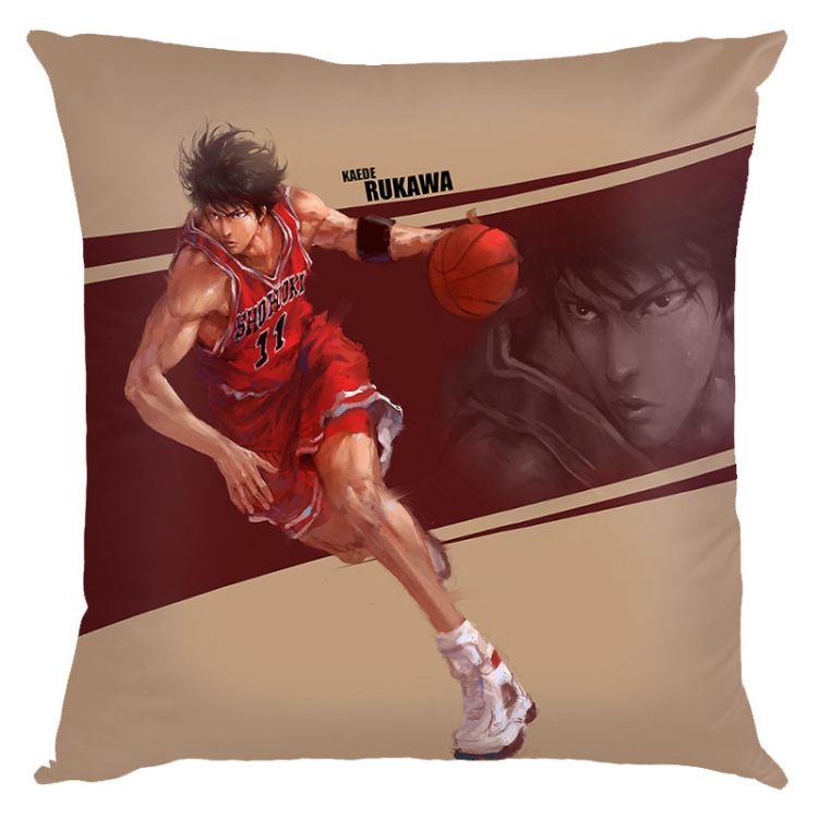 Slam Dunk Anime square full-color pillow cushion 45X45CM NO FILLING G1-22