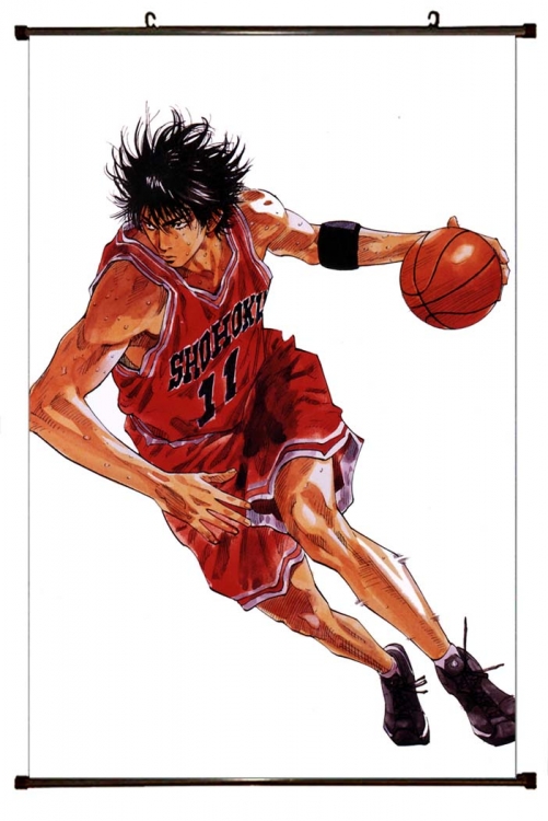 Slam Dunk Anime Black Plastic Rod Canvas Painting 60X90CM  G1-11