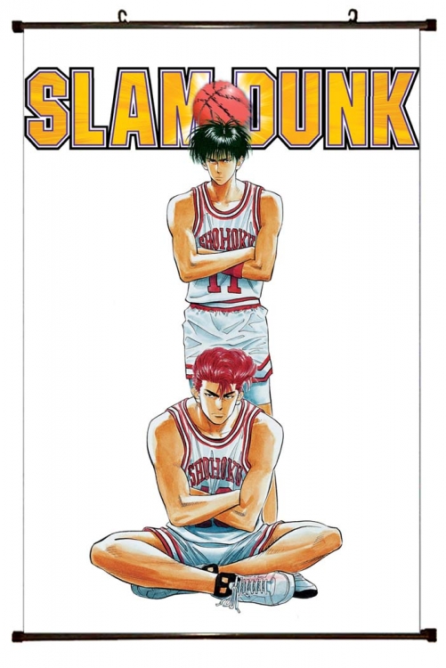 Slam Dunk Anime Black Plastic Rod Canvas Painting 60X90CM  G1-67