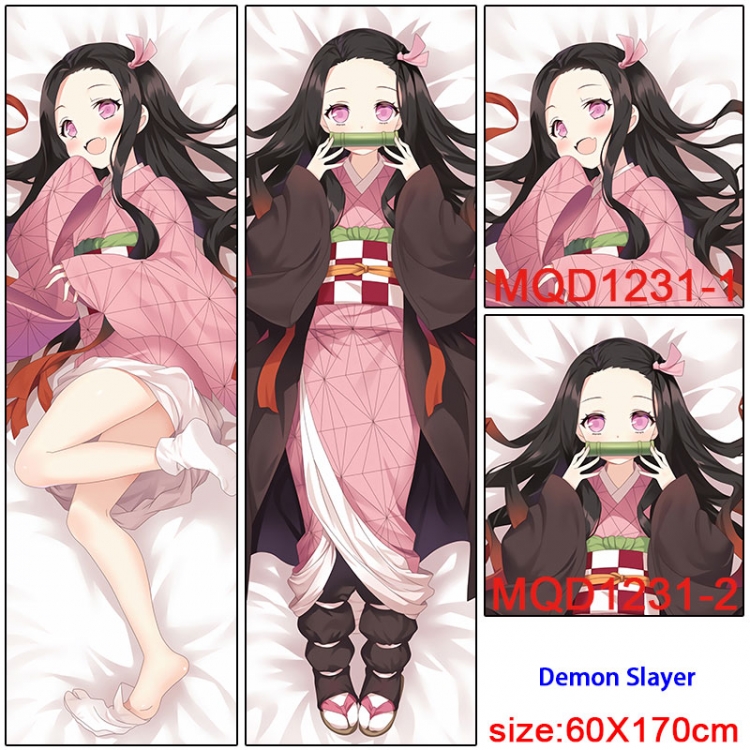 Demon Slayer Kimets  Anime body pillow cushion  50X150CM NO FILLING MQD-1231-3