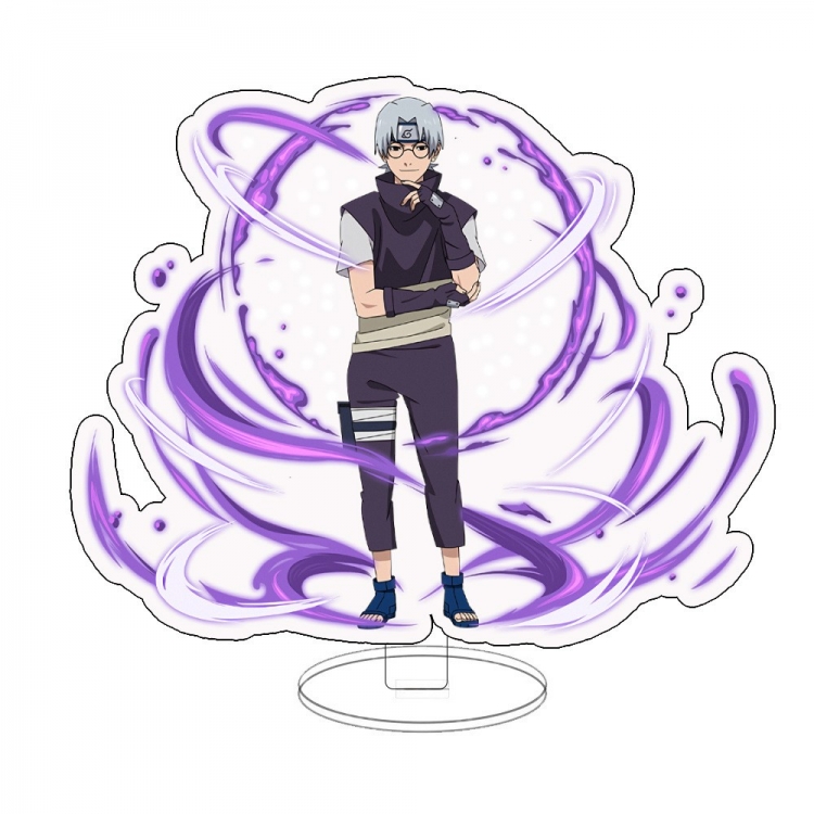 Naruto Anime characters acrylic Standing Plates Keychain 15CM 52509