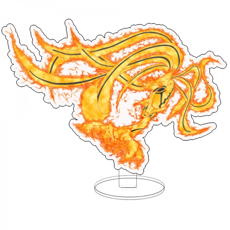 Naruto Anime characters acrylic Standing Plates Keychain 15CM 52474