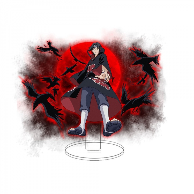 Naruto Anime characters acrylic Standing Plates Keychain 15CM 52497