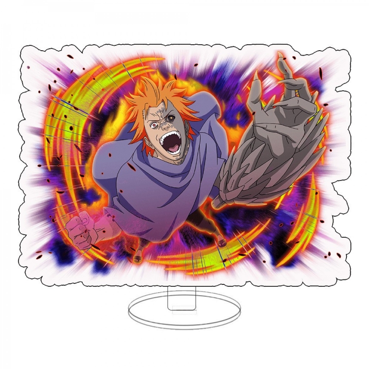 Naruto Anime characters acrylic Standing Plates Keychain 15CM 52503
