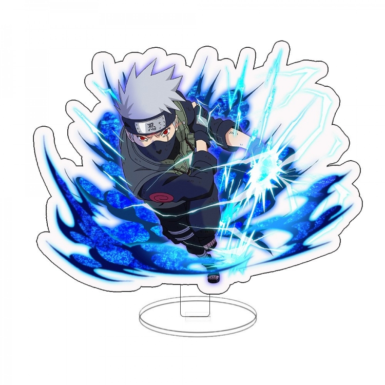 Naruto Anime characters acrylic Standing Plates Keychain 15CM 52488