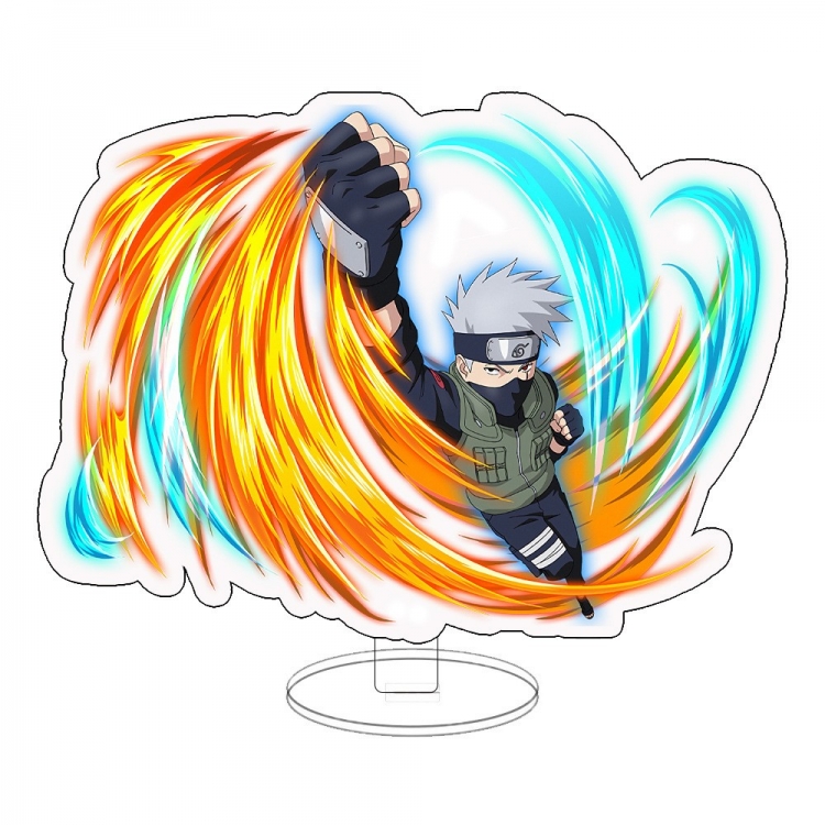 Naruto Anime characters acrylic Standing Plates Keychain 15CM 52490