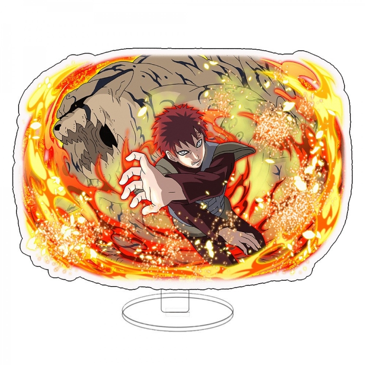 Naruto Anime characters acrylic Standing Plates Keychain 15CM 52483