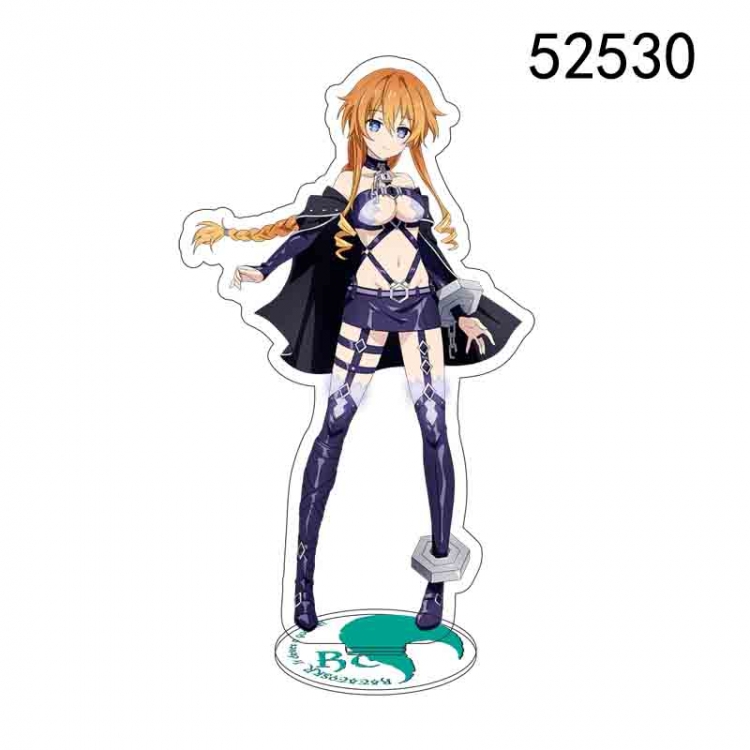 Date-A-Live Anime characters acrylic Standing Plates Keychain 15CM 52530