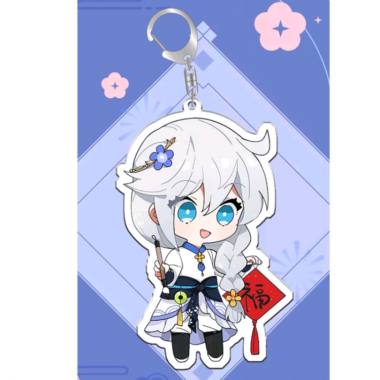 Collapse 3 Anime acrylic Key Chain  price for 5 pcs 11907
