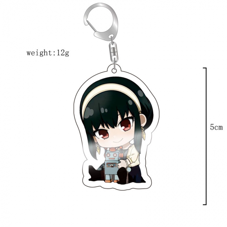 SPY×FAMILY  Anime acrylic Key Chain  price for 5 pcs 11920