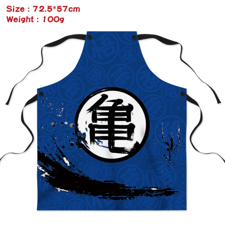 DRAGON BALL Anime Creative Digital Printing Apron 72.5x57cm
