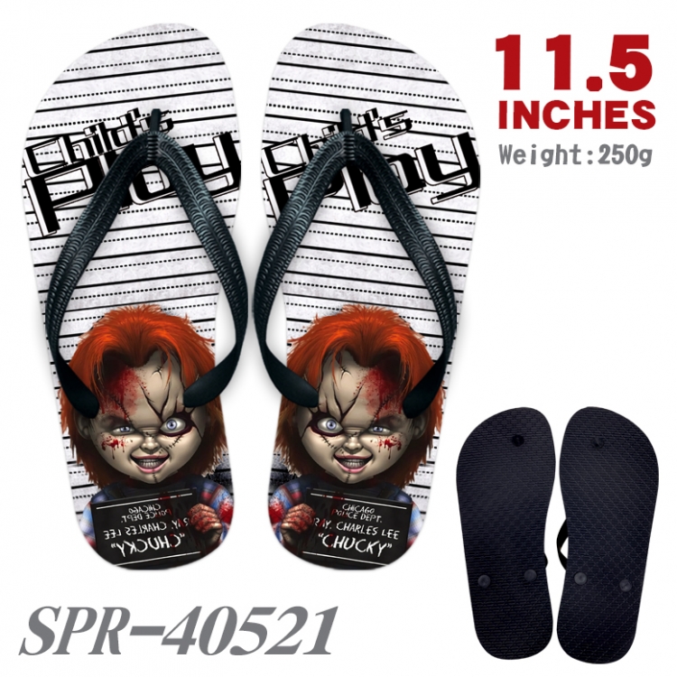 Chucky  Thickened rubber flip-flops slipper average size SPR-40521