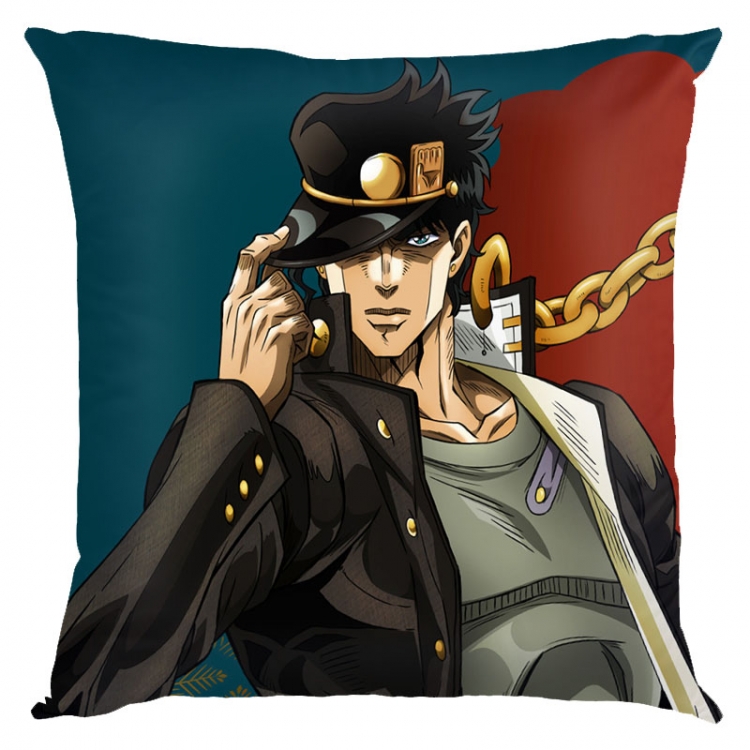 JoJos Bizarre Adventure  Anime square full-color pillow cushion 45X45CM NO FILLING  J1-251