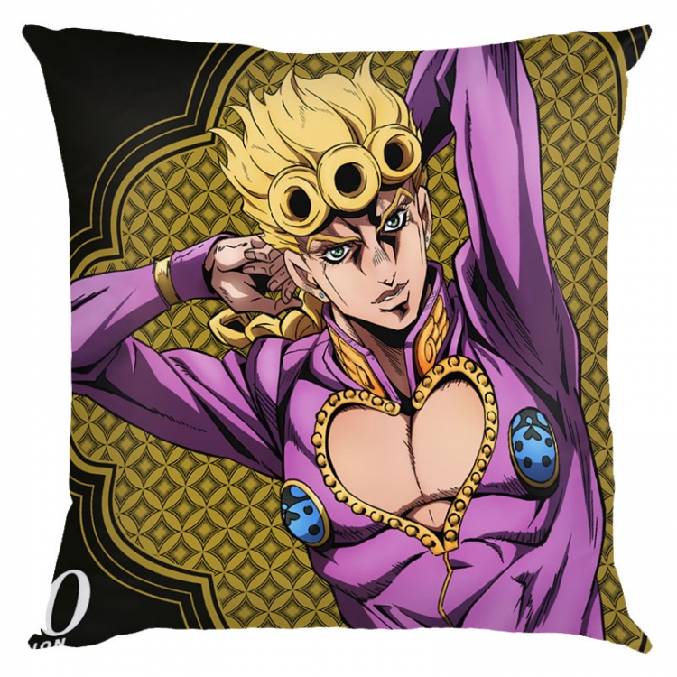 JoJos Bizarre Adventure  Anime square full-color pillow cushion 45X45CM NO FILLING J1-247