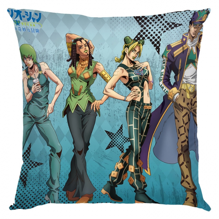 JoJos Bizarre Adventure  Anime square full-color pillow cushion 45X45CM NO FILLING  J1-205