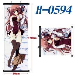 Black plastic rod cloth hangin...