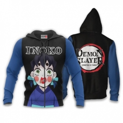Demon Slayer Kimets Hooded zip...