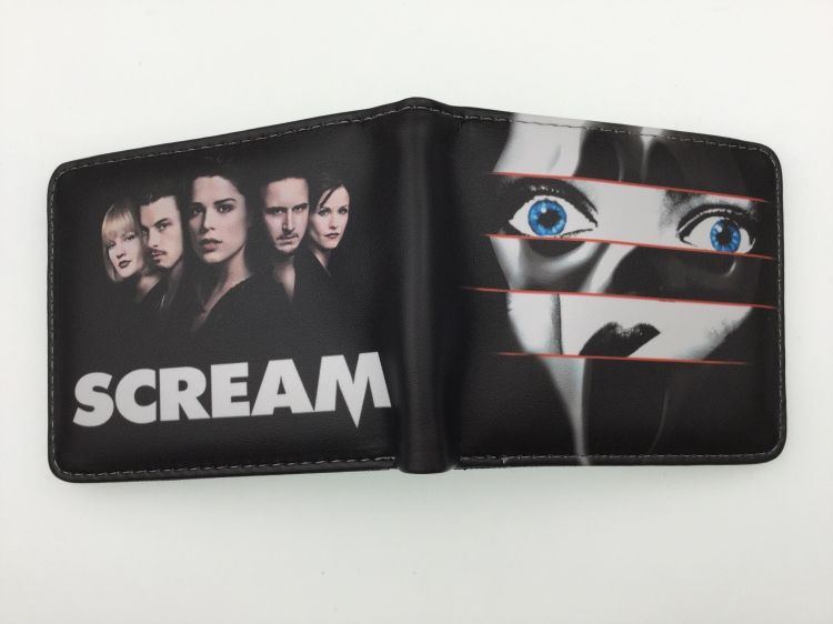 scream two fold  Short wallet 11X9.5CM