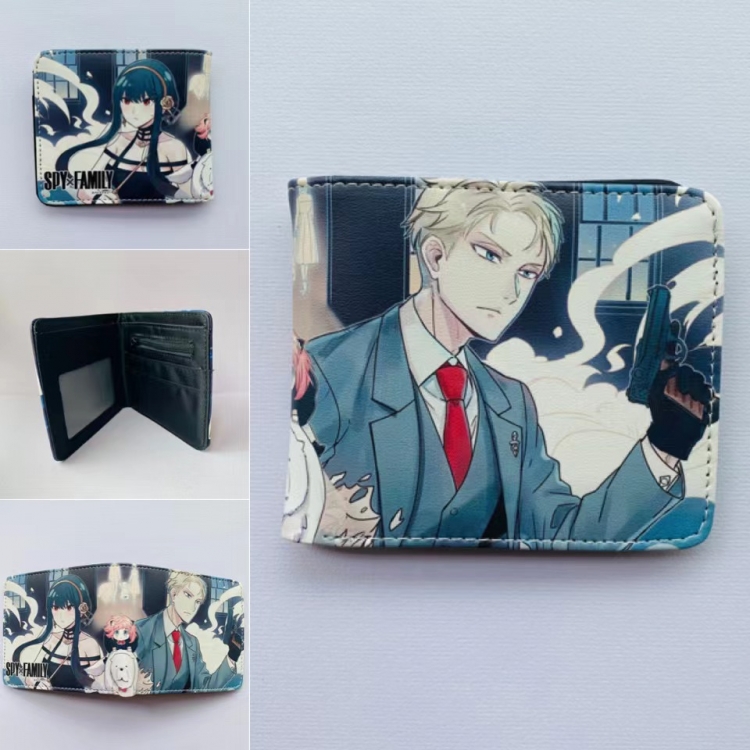 SPY×FAMILY  Full color  Two fold short card case wallet