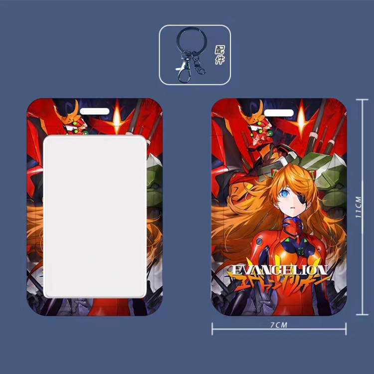 EVA 3D embossed hard shell card holder badge keychain price for 5 pcs