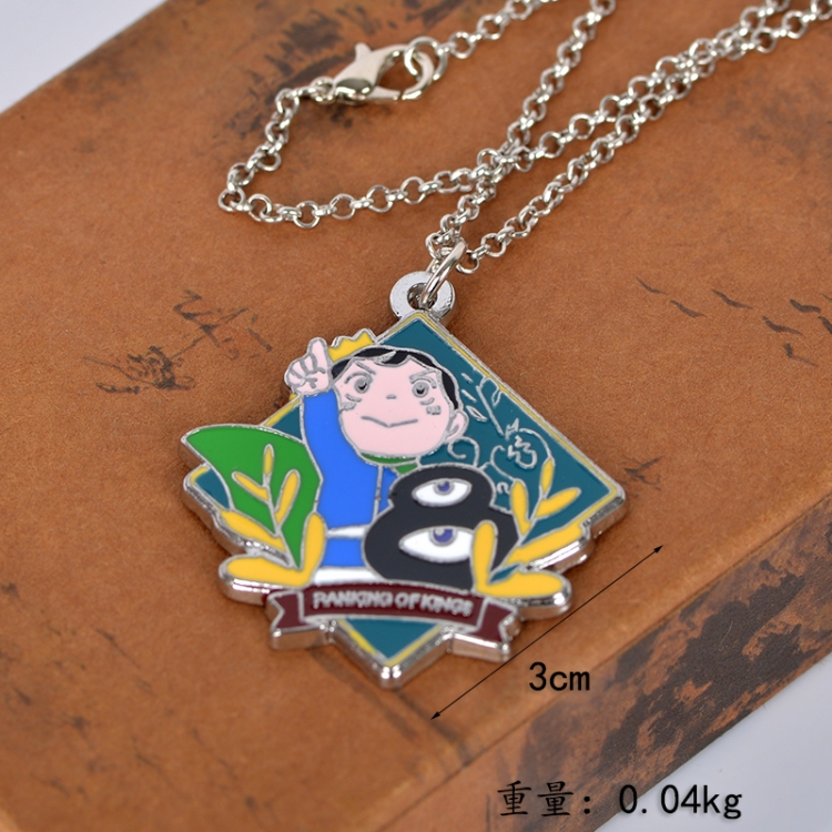 king ranking Anime cartoon metal necklace pendant price for 5 pcs