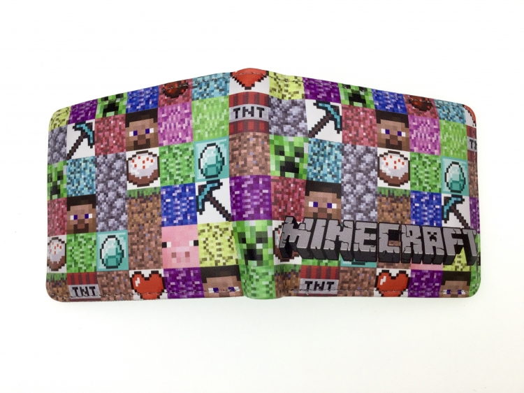 Minecraft Short Card Holder Wallet Wallet 11X9.5CM